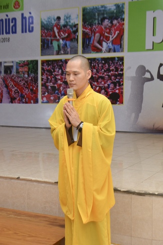 The second day of summer retreat at Tay Khanh pagoda - Thai Binh