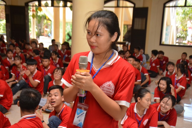 The second day of summer retreat at Tay Khanh pagoda - Thai Binh