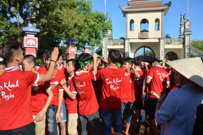 The second day of summer retreat at Tay Khanh pagoda - Thai Binh