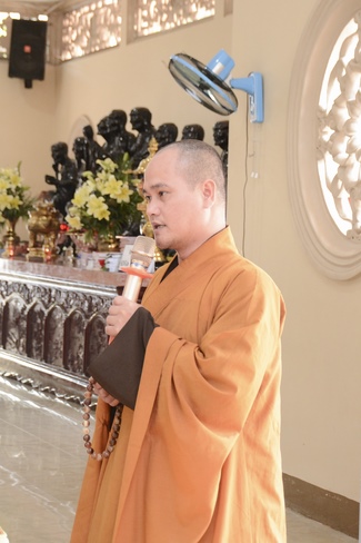 Phái đoàn BTS GHPGVN TP.HCM thăm Trường hạ Hoằng Pháp