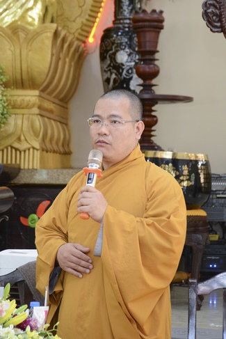 Phái đoàn BTS GHPGVN TP.HCM thăm Trường hạ Hoằng Pháp