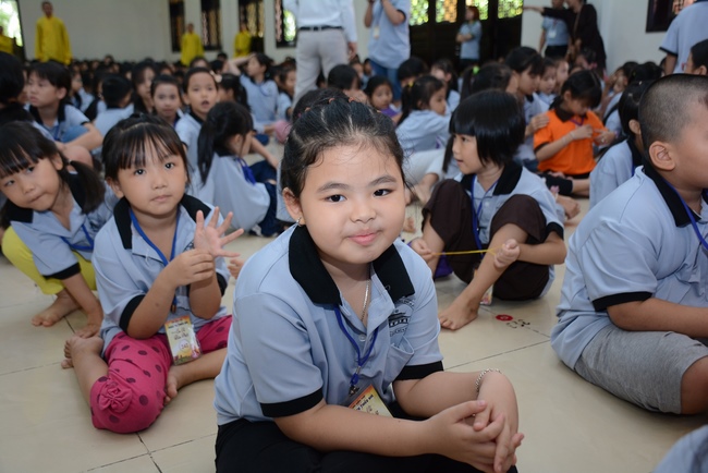 Khóa tu thiếu nhi “Em về bên Phật”