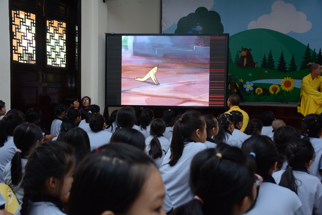 Khóa tu thiếu nhi “Em về bên Phật”