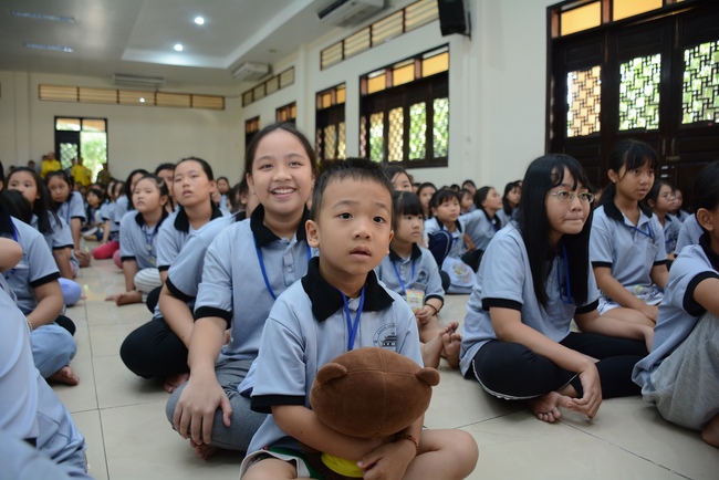 Khóa tu thiếu nhi “Em về bên Phật”