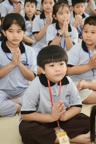 Khóa tu thiếu nhi “Em về bên Phật”