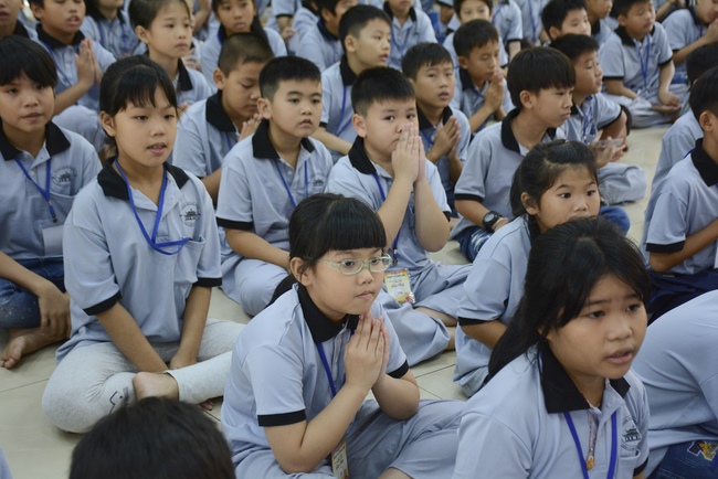 Khóa tu thiếu nhi “Em về bên Phật”