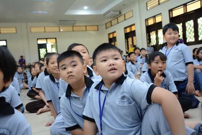 Khóa tu thiếu nhi “Em về bên Phật”