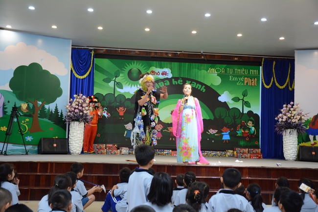 Khóa tu thiếu nhi “Em về bên Phật”