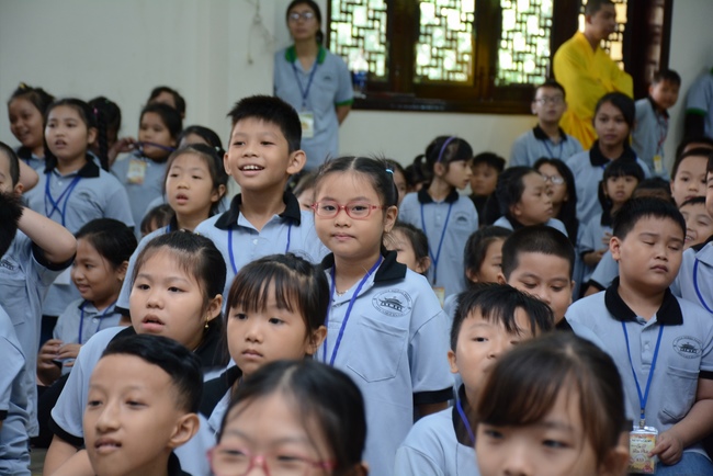 Khóa tu thiếu nhi “Em về bên Phật”