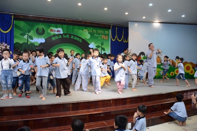 Khóa tu thiếu nhi “Em về bên Phật”