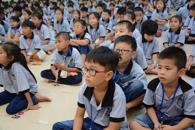 Khóa tu thiếu nhi “Em về bên Phật”