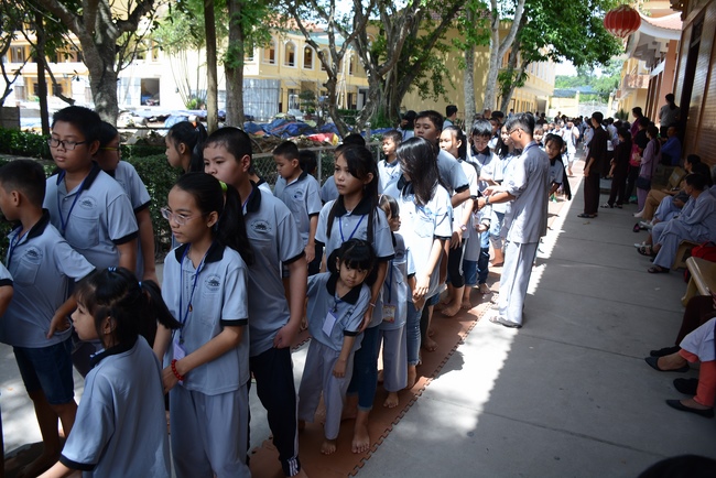 Khóa tu thiếu nhi “Em về bên Phật”