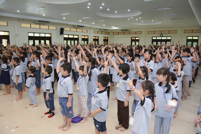 Khóa tu thiếu nhi “Em về bên Phật”