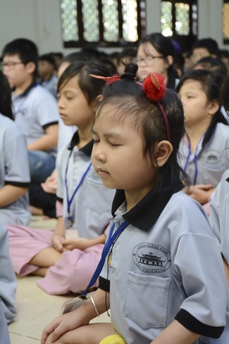 Khóa tu thiếu nhi “Em về bên Phật”