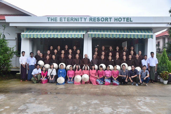 Visiting Kyaikawine Monastery and some Buddhist Holy Places in Bago City