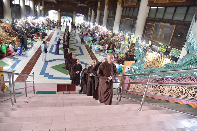 Visiting Kyaikawine Monastery and some Buddhist Holy Places in Bago City