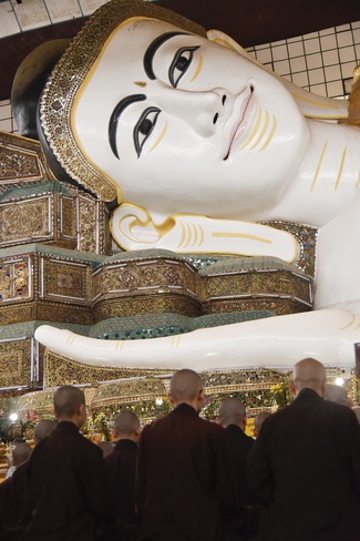 Visiting Kyaikawine Monastery and some Buddhist Holy Places in Bago City