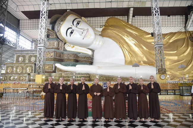 Visiting Kyaikawine Monastery and some Buddhist Holy Places in Bago City