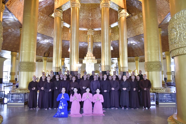 Visiting Kyaikawine Monastery and some Buddhist Holy Places in Bago City