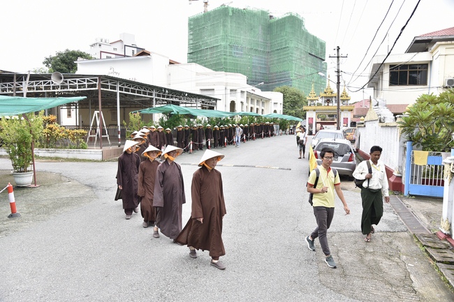 Visiting Mahasi Sasana Yeiktha Monastery and Dai Phuoc Temple in Myanmar