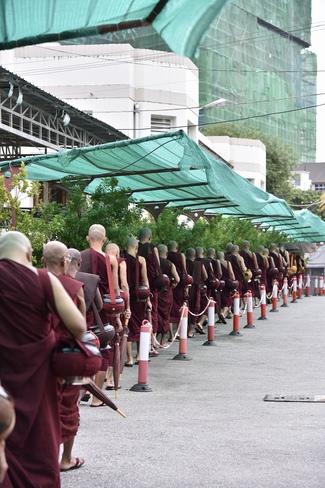 Visiting Mahasi Sasana Yeiktha Monastery and Dai Phuoc Temple in Myanmar