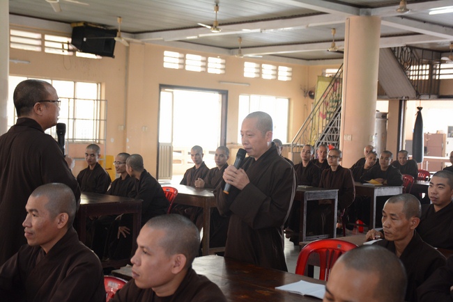 Dharma Preaching at Hoang Phap temple in the Vassavāsa 2018 by Ven. Thich Quang Thien