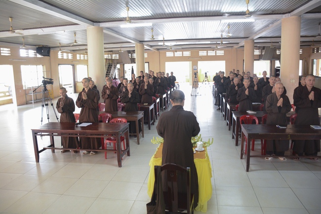 Dharma Preaching at Hoang Phap temple in the Vassavāsa 2018 by Ven. Thich Quang Thien