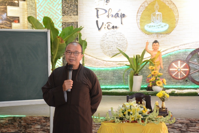 Dharma Preaching at Hoang Phap temple in the Vassavāsa 2018 by Ven. Thich Quang Thien