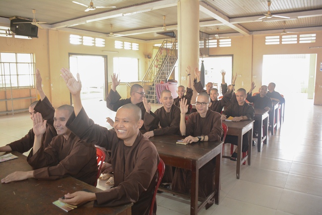 Dharma Preaching at Hoang Phap temple in the Vassavāsa 2018 by Ven. Thich Quang Thien