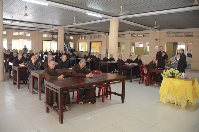 Dharma Preaching at Hoang Phap temple in the Vassavāsa 2018 by Ven. Thich Quang Thien