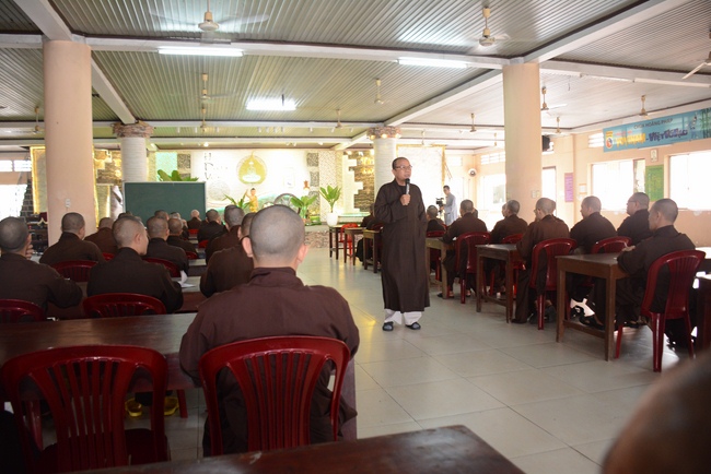 Dharma Preaching at Hoang Phap temple in the Vassavāsa 2018 by Ven. Thich Quang Thien