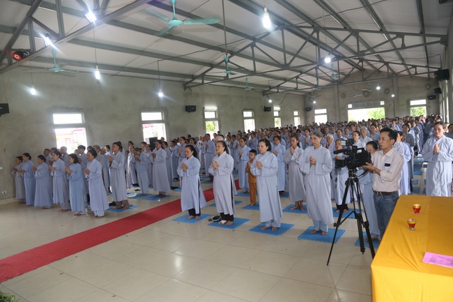 Lễ cầu siêu và chuẩn bị đại lễ Vu Lan 2018 tại chùa Đống Cao - Thanh Hóa