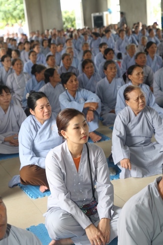 Lễ cầu siêu và chuẩn bị đại lễ Vu Lan 2018 tại chùa Đống Cao - Thanh Hóa