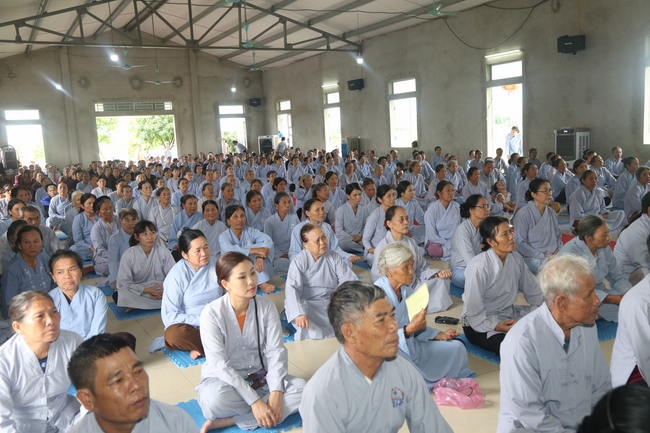 Lễ cầu siêu và chuẩn bị đại lễ Vu Lan 2018 tại chùa Đống Cao - Thanh Hóa