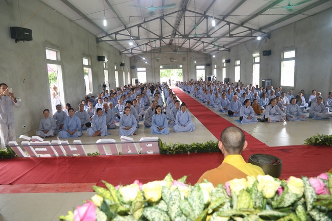 Lễ cầu siêu và chuẩn bị đại lễ Vu Lan 2018 tại chùa Đống Cao - Thanh Hóa