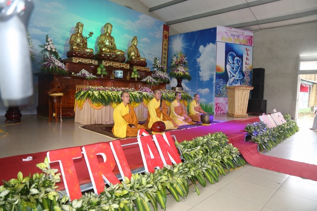 Lễ cầu siêu và chuẩn bị đại lễ Vu Lan 2018 tại chùa Đống Cao - Thanh Hóa