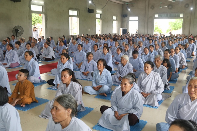 Lễ cầu siêu và chuẩn bị đại lễ Vu Lan 2018 tại chùa Đống Cao - Thanh Hóa