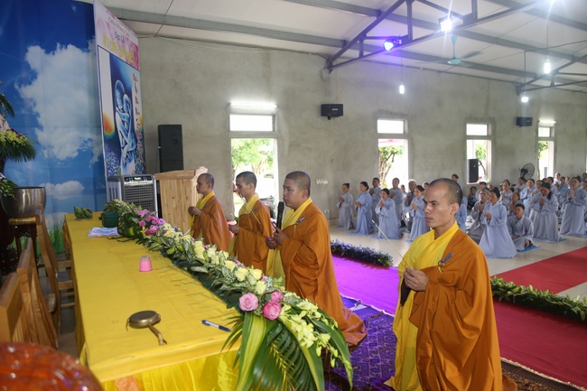 Lễ cầu siêu và chuẩn bị đại lễ Vu Lan 2018 tại chùa Đống Cao - Thanh Hóa