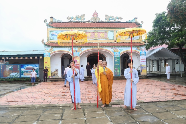 Lễ cầu siêu và chuẩn bị đại lễ Vu Lan 2018 tại chùa Đống Cao - Thanh Hóa