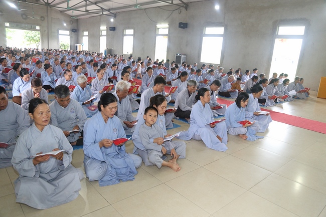 Lễ cầu siêu và chuẩn bị đại lễ Vu Lan 2018 tại chùa Đống Cao - Thanh Hóa