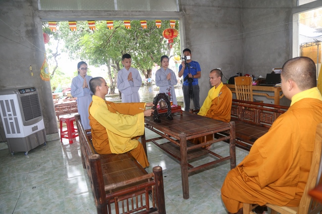 Lễ cầu siêu và chuẩn bị đại lễ Vu Lan 2018 tại chùa Đống Cao - Thanh Hóa