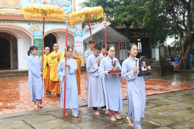 Lễ cầu siêu và chuẩn bị đại lễ Vu Lan 2018 tại chùa Đống Cao - Thanh Hóa