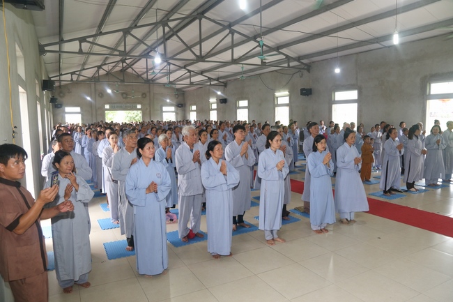 Lễ cầu siêu và chuẩn bị đại lễ Vu Lan 2018 tại chùa Đống Cao - Thanh Hóa