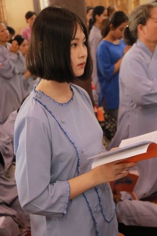 The retreat of a Peace and contentment Day at Hoa Phuc Pagoda – Hanoi