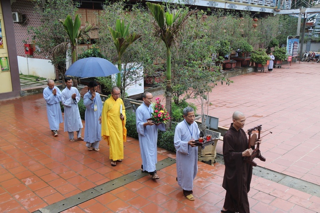 The retreat of a Peace and contentment Day at Hoa Phuc Pagoda – Hanoi