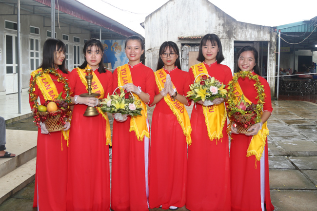 Celebrating a requiem and preparation of Ullambana ceremony in 2018 at Dong Cao Pagoda - Thanh Hoa