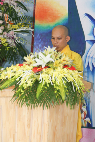 Celebrating a requiem and preparation of Ullambana ceremony in 2018 at Dong Cao Pagoda - Thanh Hoa