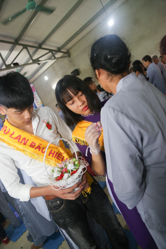 Celebrating a requiem and preparation of Ullambana ceremony in 2018 at Dong Cao Pagoda - Thanh Hoa