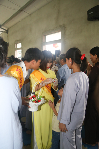 Celebrating a requiem and preparation of Ullambana ceremony in 2018 at Dong Cao Pagoda - Thanh Hoa