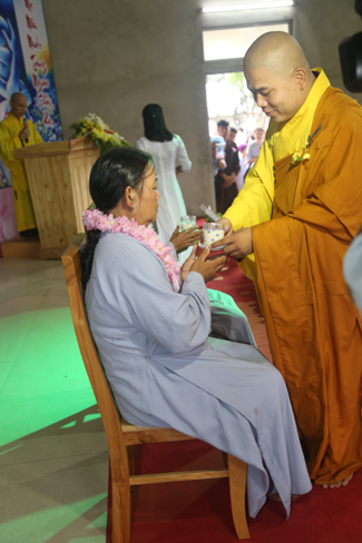 Celebrating a requiem and preparation of Ullambana ceremony in 2018 at Dong Cao Pagoda - Thanh Hoa